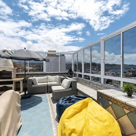 Atico Con Terraza Y Vistas Panoramicas En Palmas De Gran Canaria By Alterhome * Las Palmas de Gran Canaria